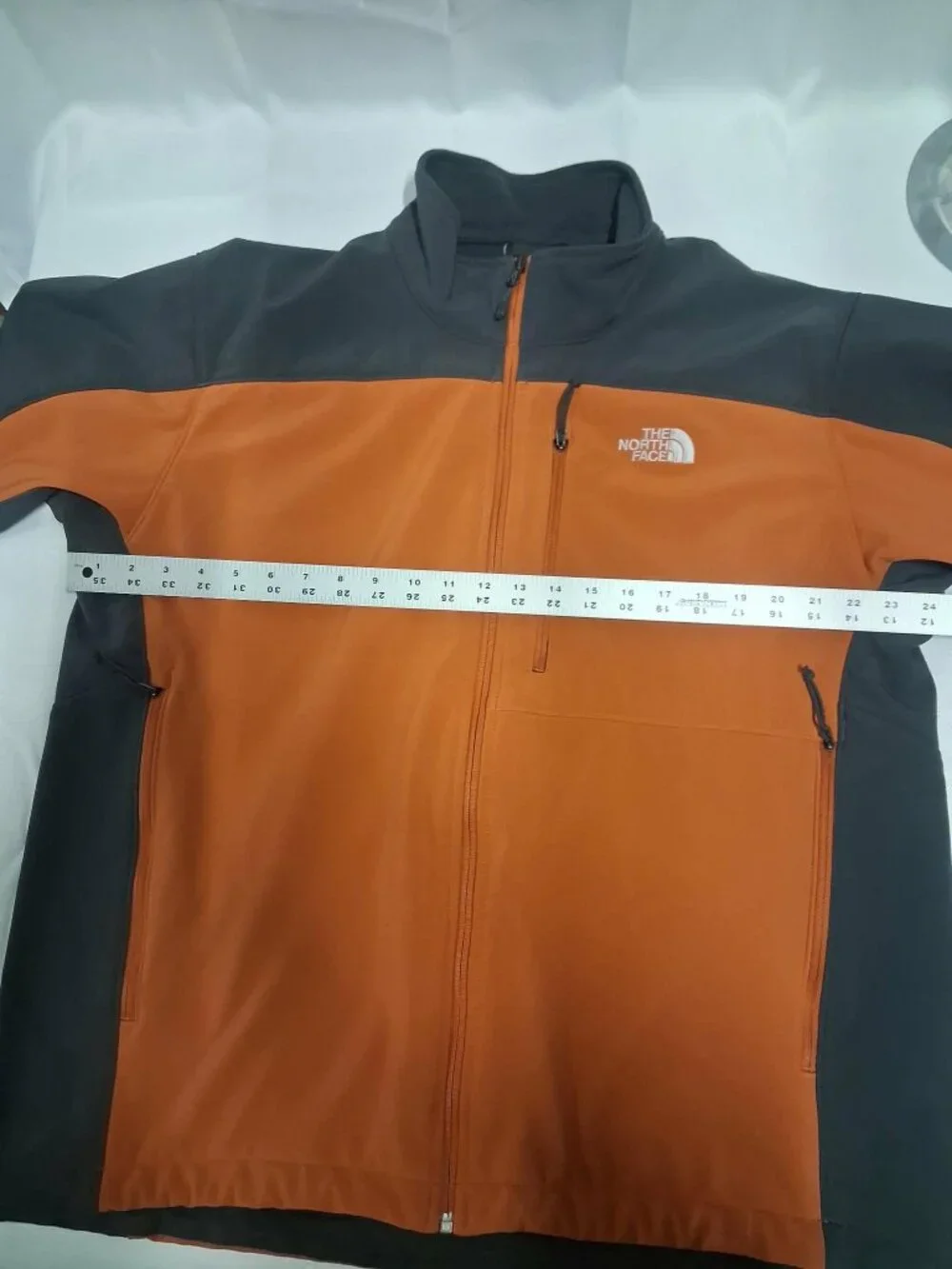 The North Face Men's Apex Bionic Jacket Orange Black Size XL